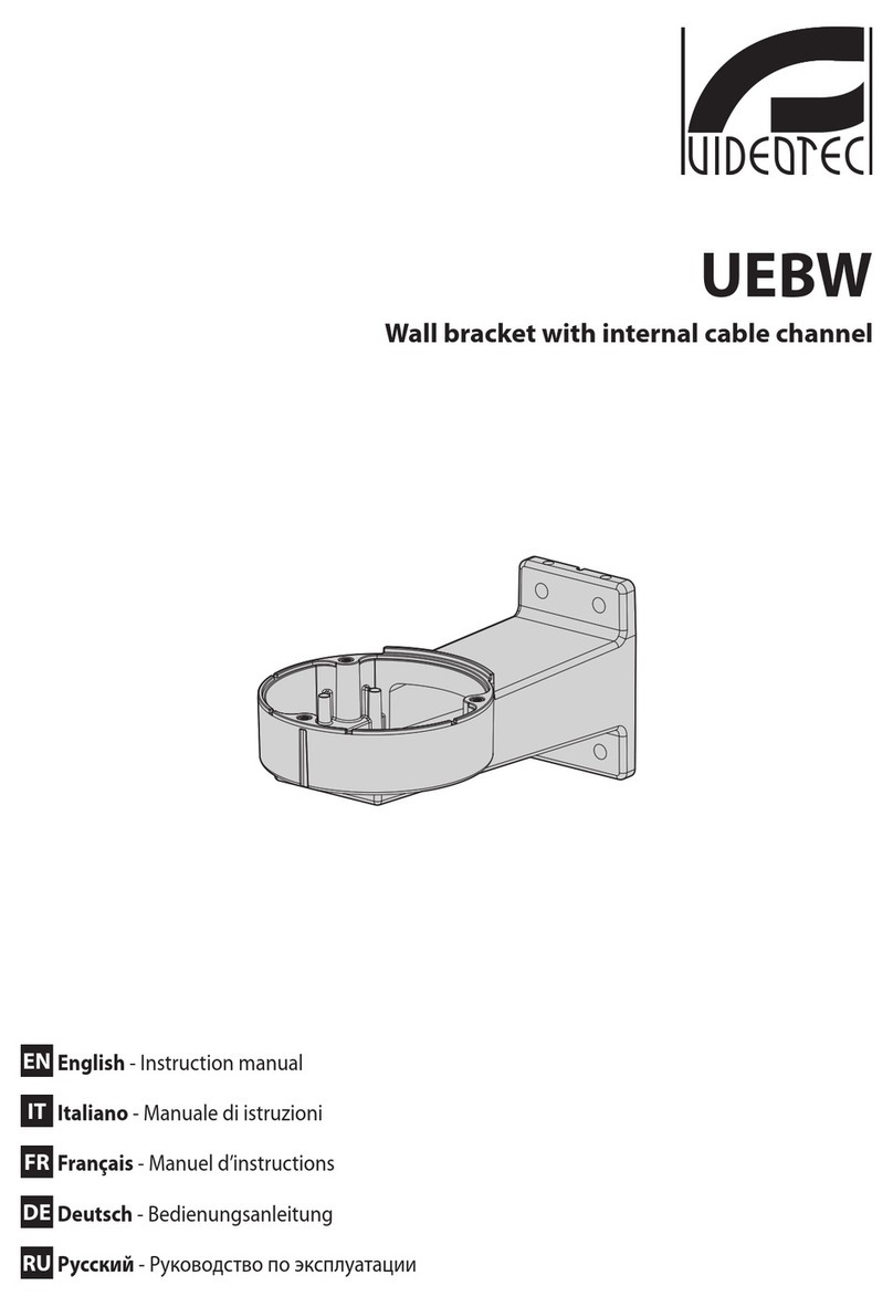 Videotec UEBW instruction manual Videotec UEBW instruction manual