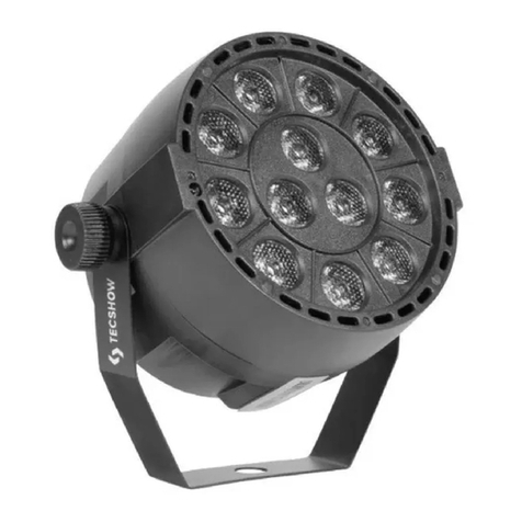 Ampro TECShow Cosmo RGBUV user manual