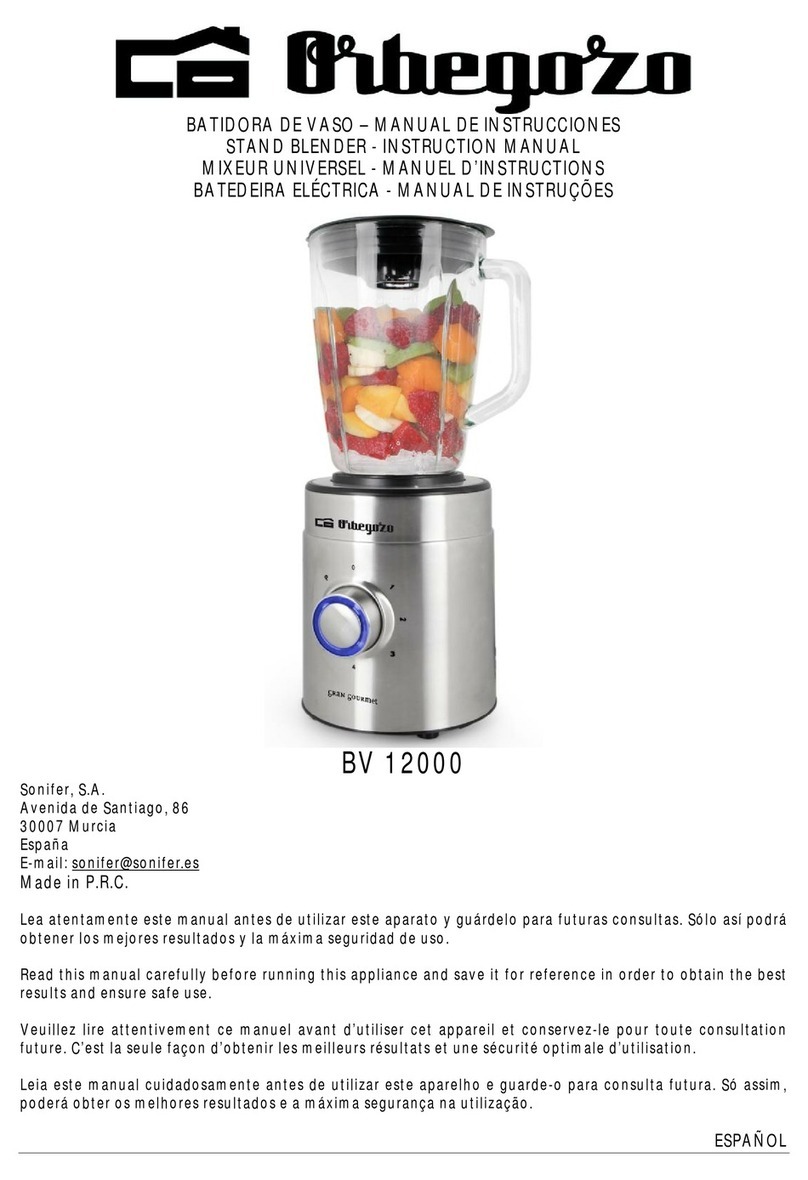 Orbegozo BV 12000 User manual