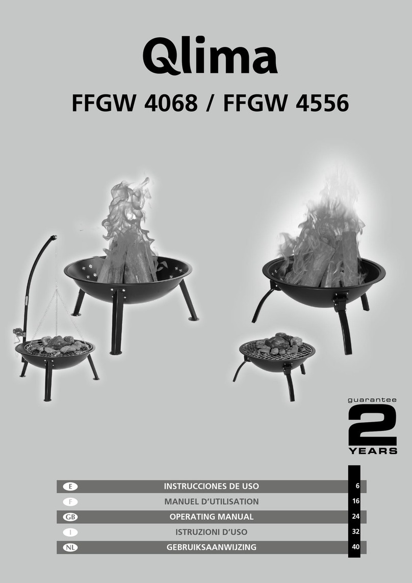 Qlima FFGW 4068 User manual