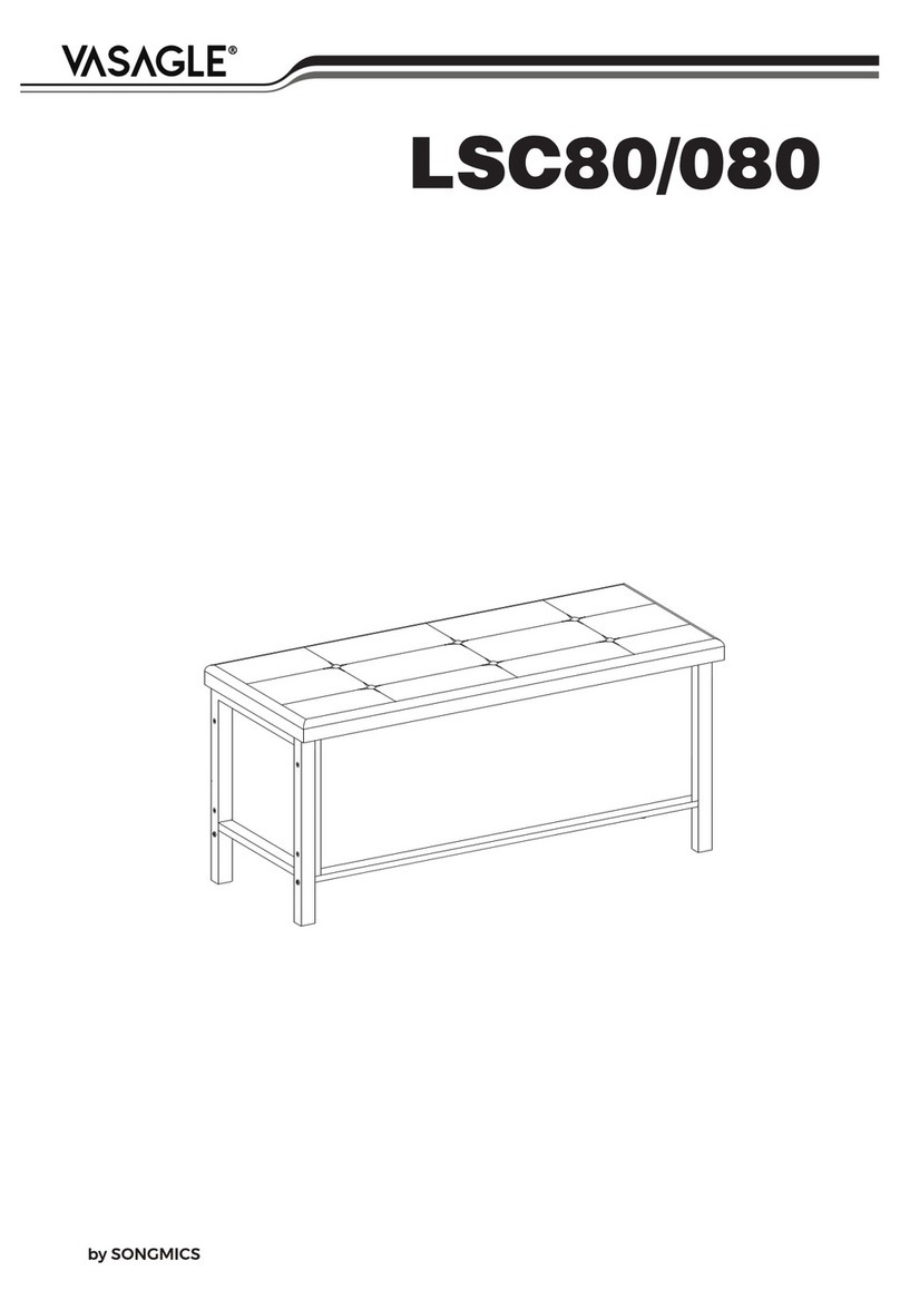 Songmics VASAGLE LSC80 manual