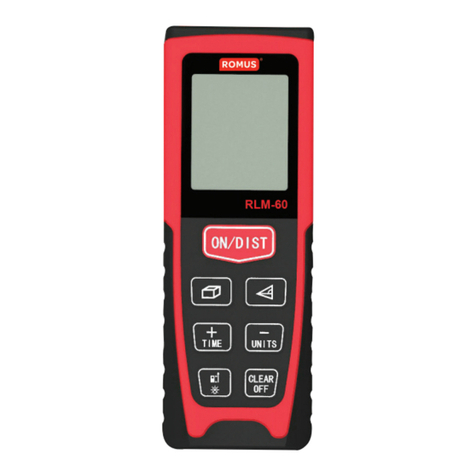 Romus RLM-60 user manuel