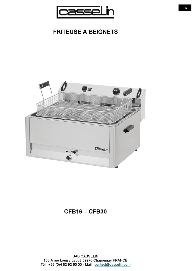Casselin CFB16 User manual