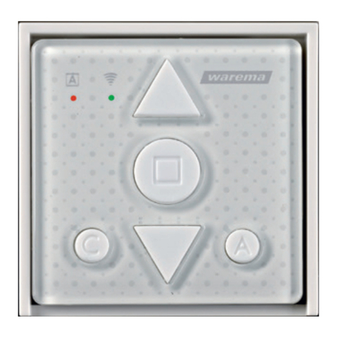 WAREMA WMS Operating and installation instructions