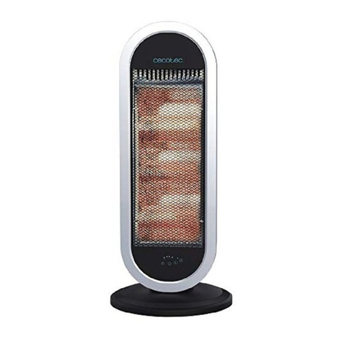 cecotec Ready Warm 7400 Quartz Sky Smart instruction manual