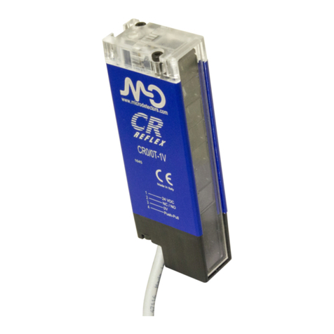 Micro Detectors CR0 Series Installation and operation manual