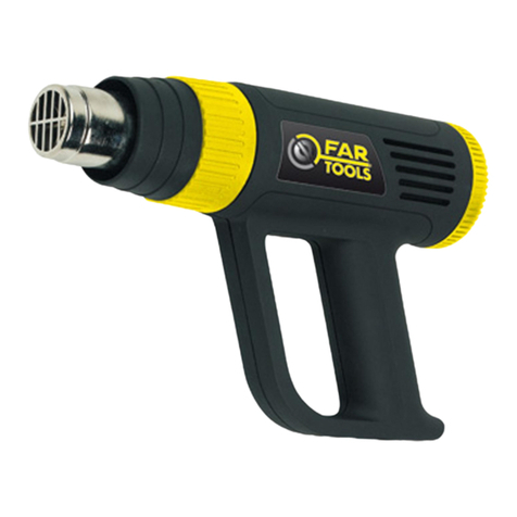 Far Tools HG 2000 Use and care manual