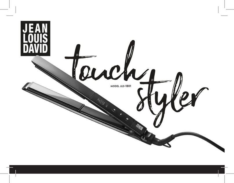Jean Louis David TOUCH STYLER manual