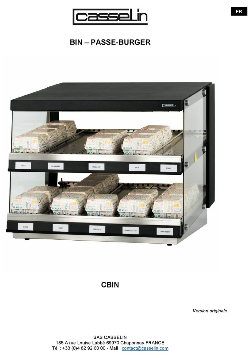 Casselin CBIN operating instructions