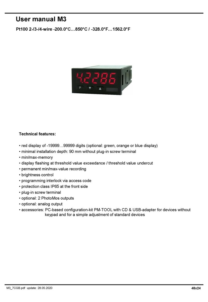 montwill M3 Series user manual