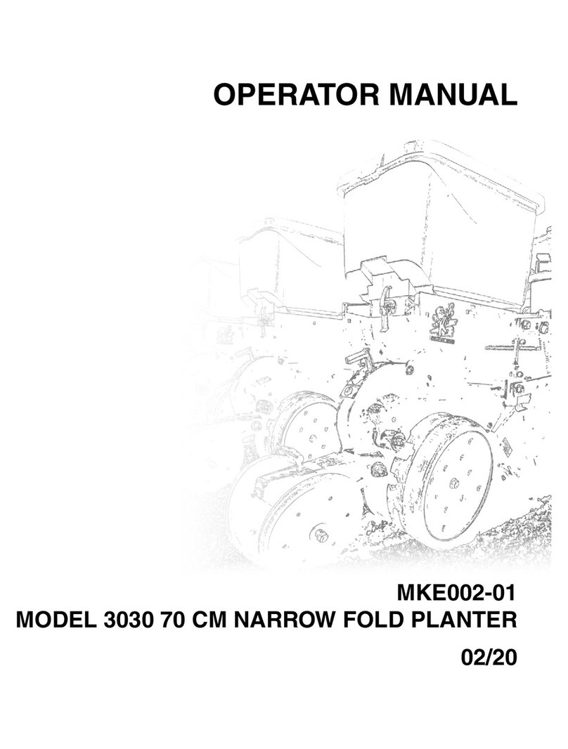 Kinze 3030 User manual
