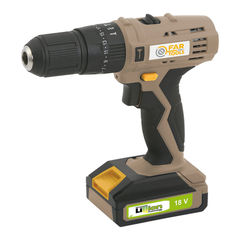 Far Tools One LI 180P Use and care manual Far Tools One LI 180P Use and care manual