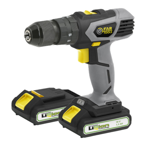 Far Tools CDL 18E Use and care manual Far Tools CDL 18E Use and care manual