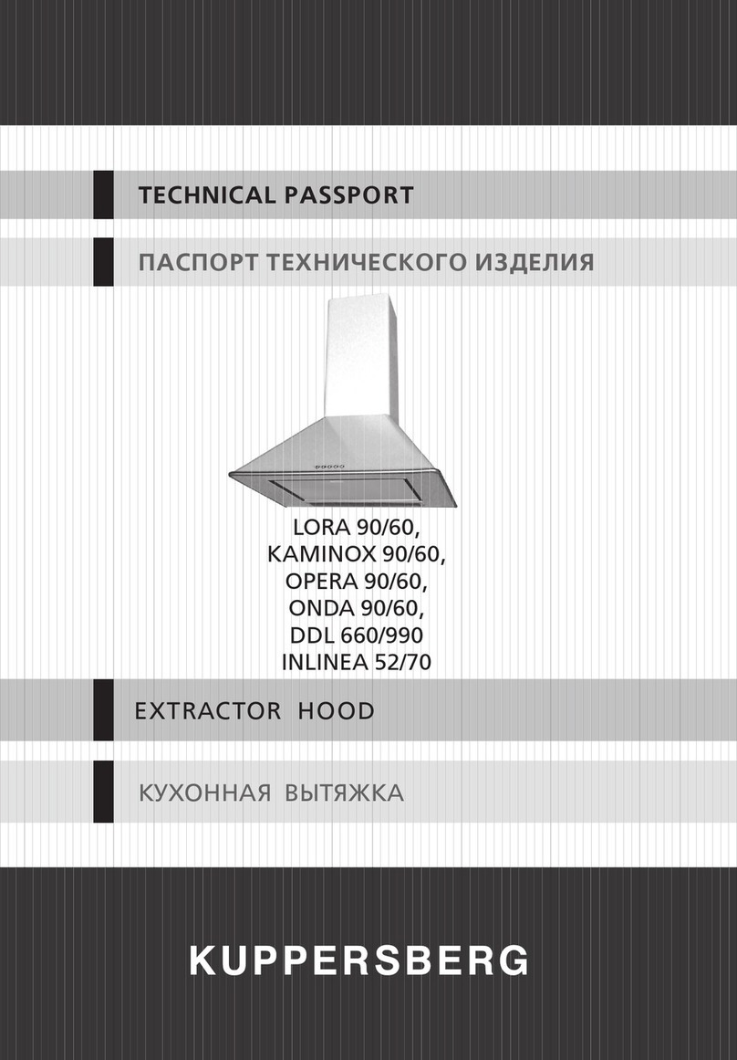 Kuppersberg LORA 90/60 Technical Passport