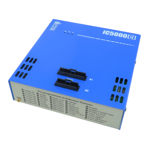 iSystem iC5000 CI BlueBox On-Chip User manual