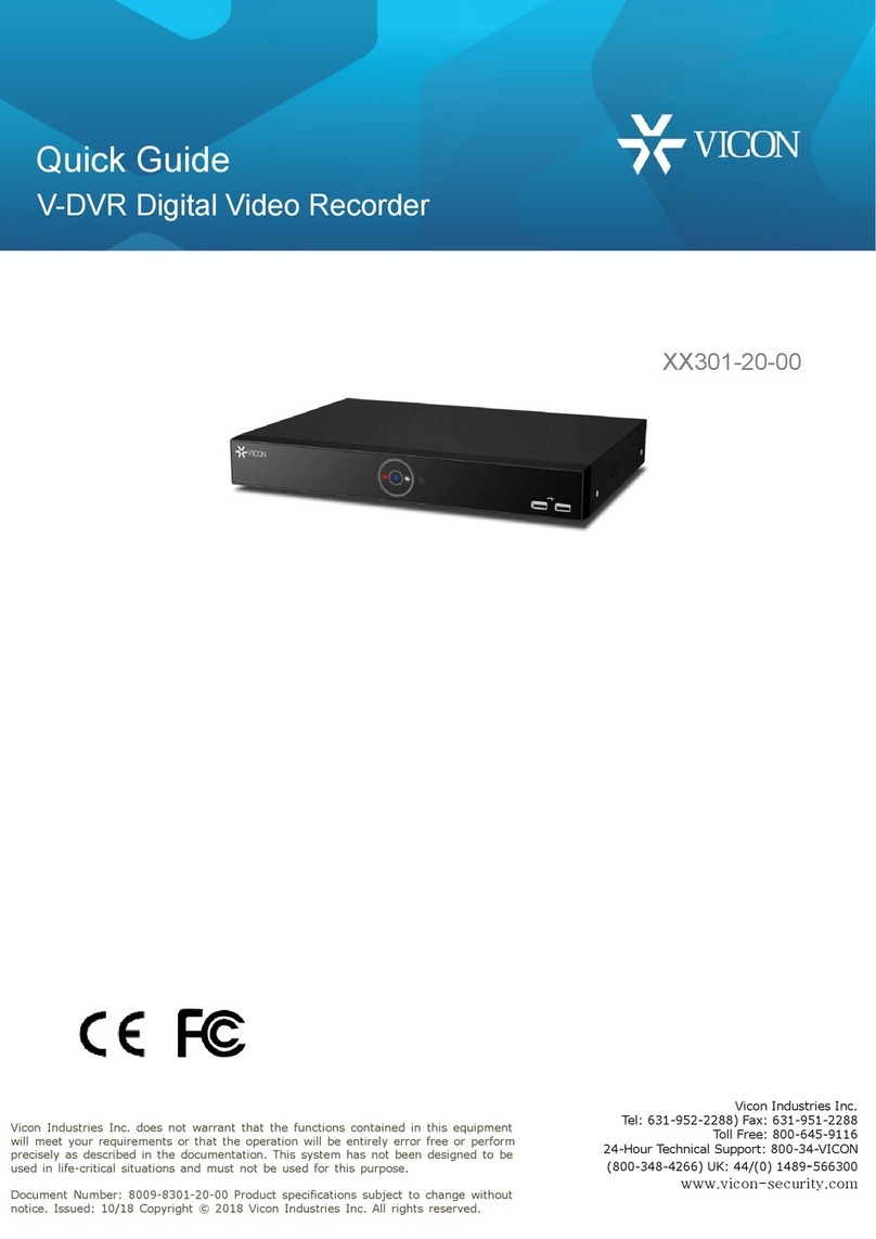 Vicon 301-20-00 Series Clinician's Quick Guide