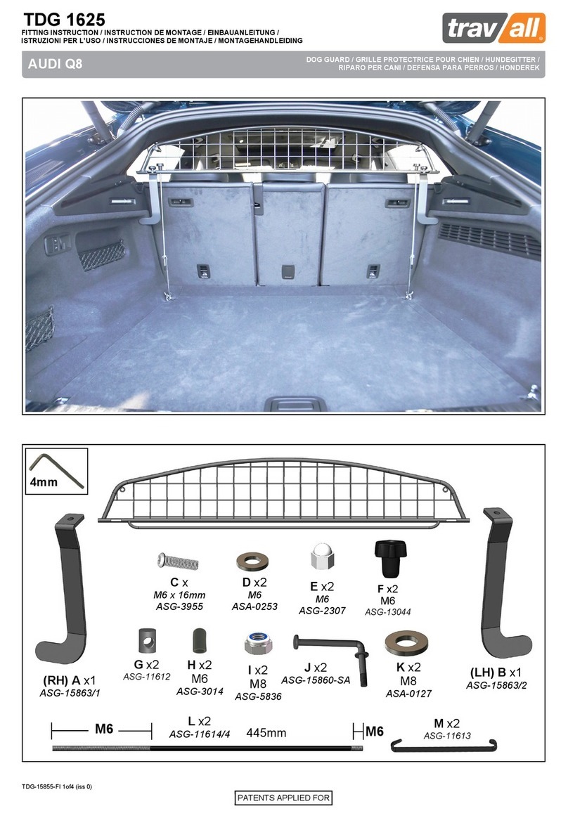 travall TDG 1625 User manual
