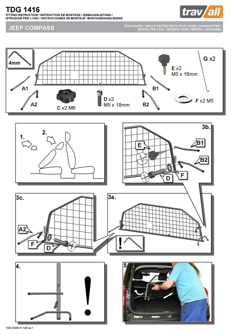 travall TDG 1416 Install guide travall TDG 1416 Install guide