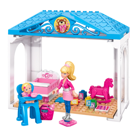 Mega Bloks Barbie Babysitter manual