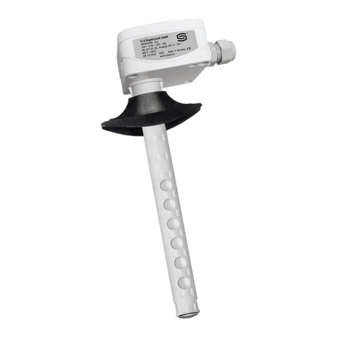S+S Regeltechnik AERASGARD KLQ-CO2 Operating Instructions, Mounting & Installation S+S Regeltechnik AERASGARD KLQ-CO2 Operating Instructions, Mounting & Installation