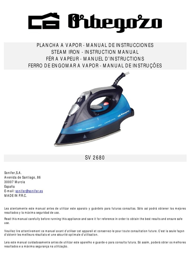 Orbegozo SV 2680 User manual