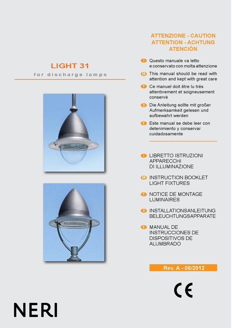 NERI LIGHT 31 Series User manual