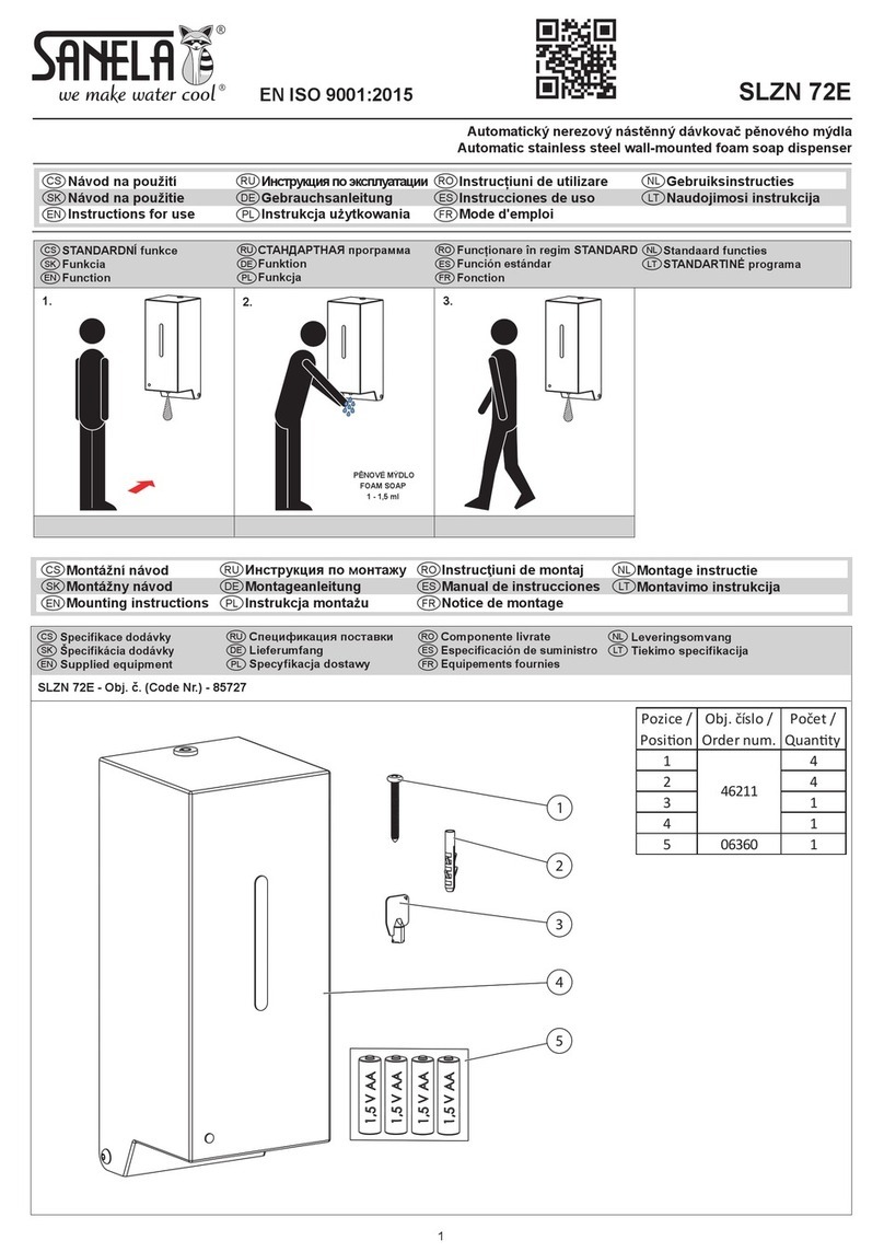 Sanela SLZN 72E User manual