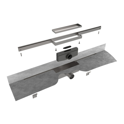 ESS Easy Drain M-line Installation and operating instructions