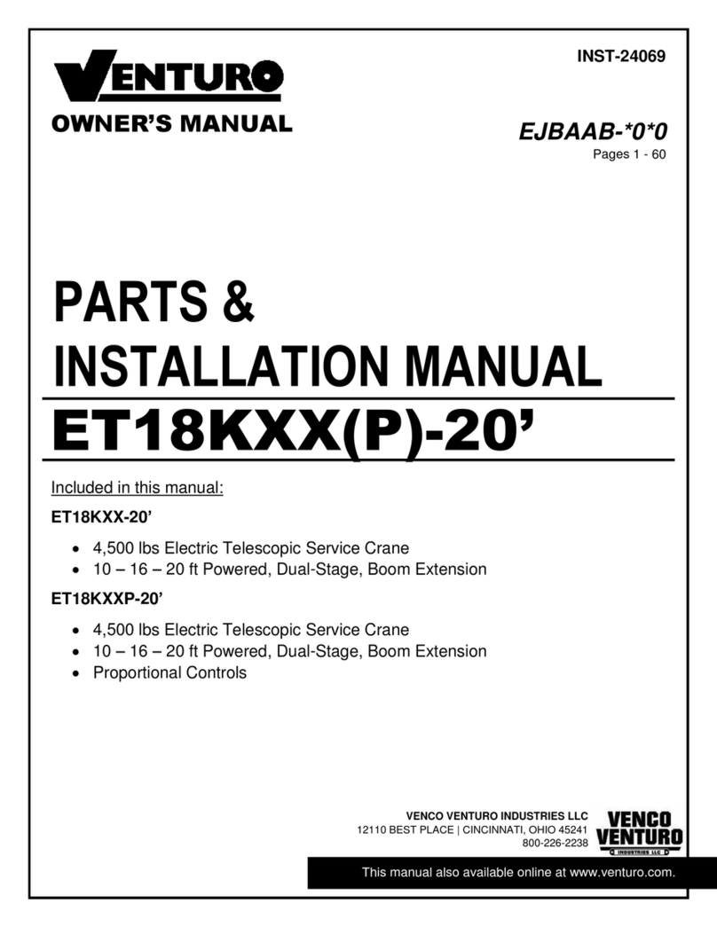 Venturo ET18K-20 Series User manual