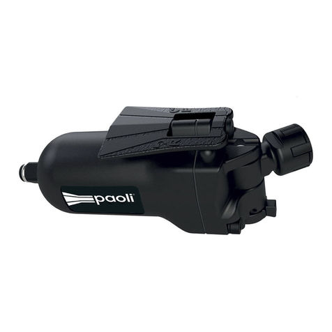 Paoli Avvitatori PROFESSIONAL RANGE Series Operating instructions