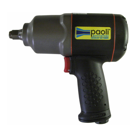 Paoli Avvitatori PROFESSIONAL RANGE Series Operating and maintenance manual Paoli Avvitatori PROFESSIONAL RANGE Series Operating and maintenance manual