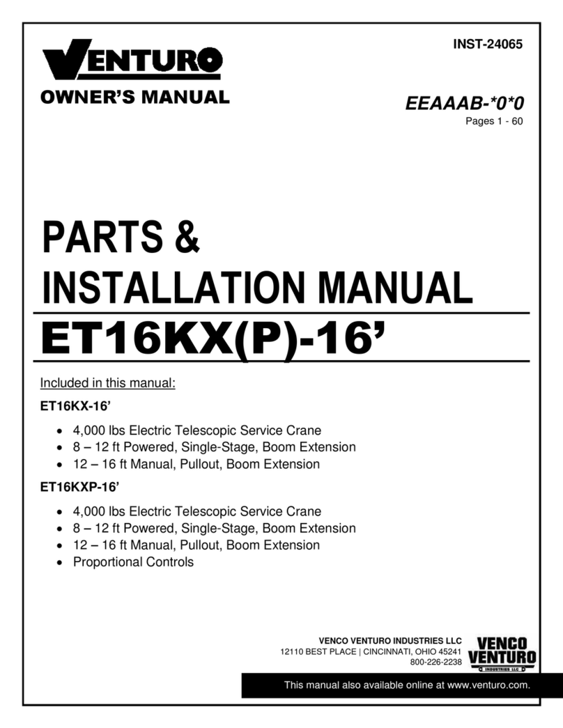 Venturo ET16K 16 Series User manual