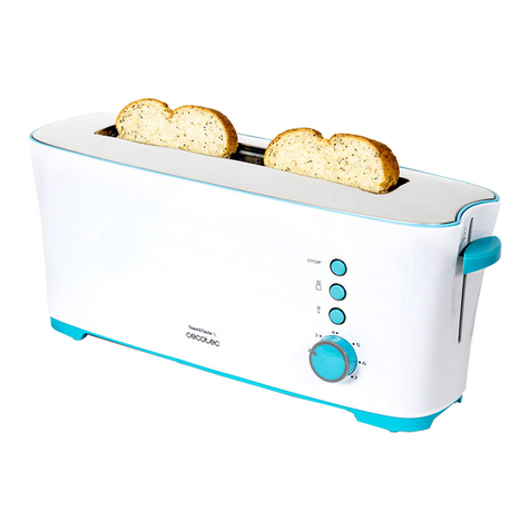 cecotec Toast&Taste 1L instruction manual