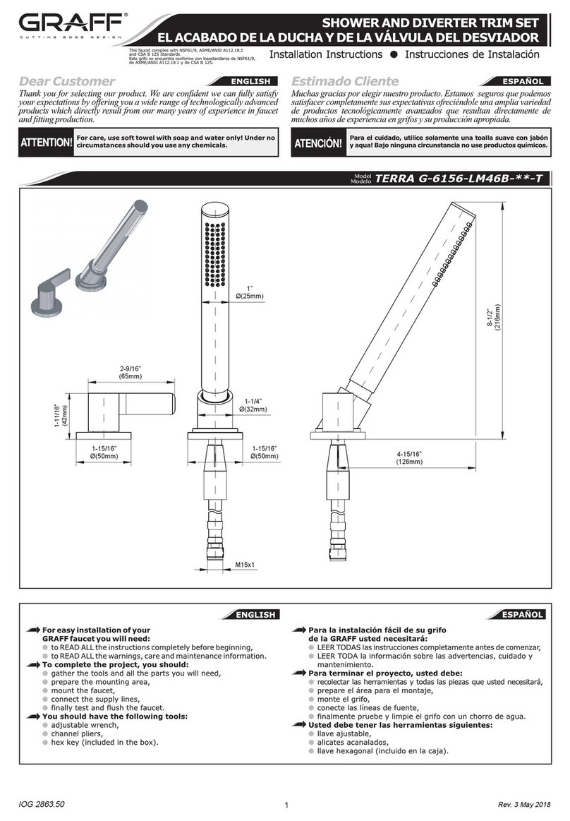 Graff TERRA G-6156-LM46B T Series User manual