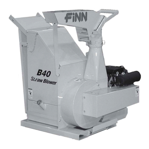 Finn B-40 Parts and Operator's Manual