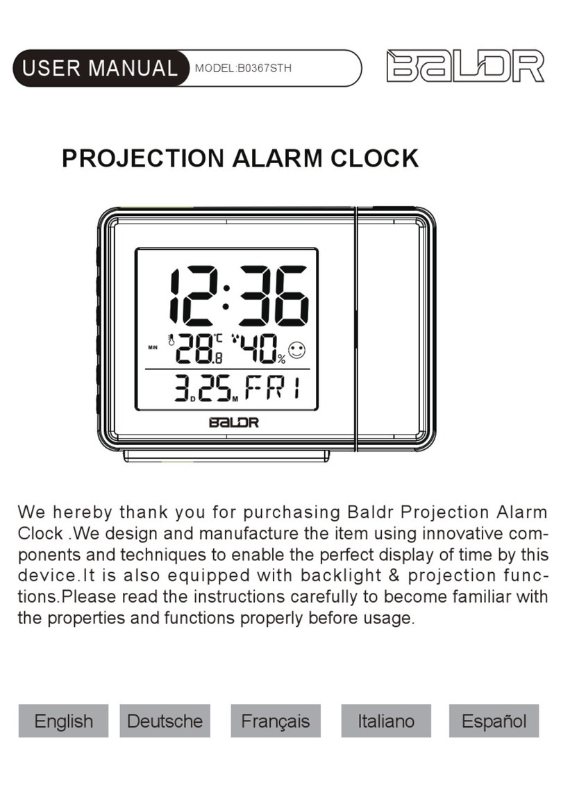 BALDR B0367STH User manual