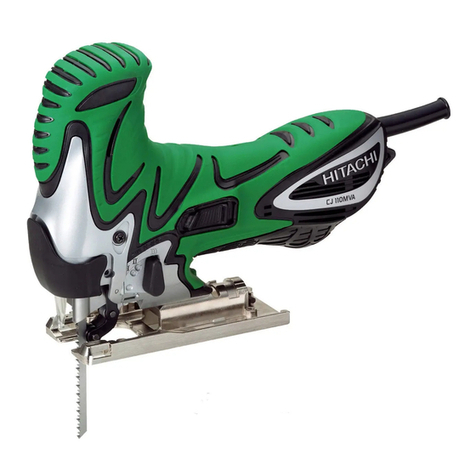 Hitachi CJ 110MW Handling instructions
