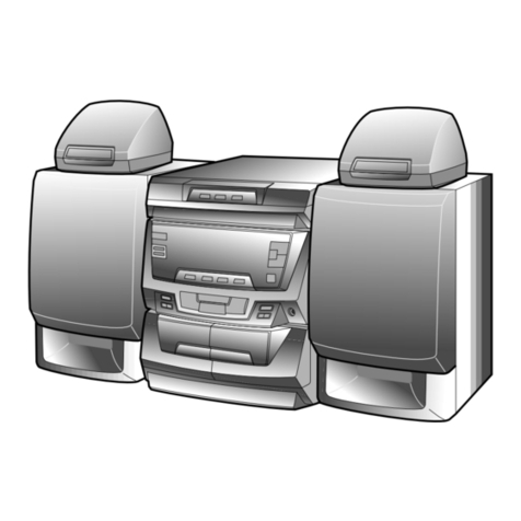 Sharp CD-C410W User manual