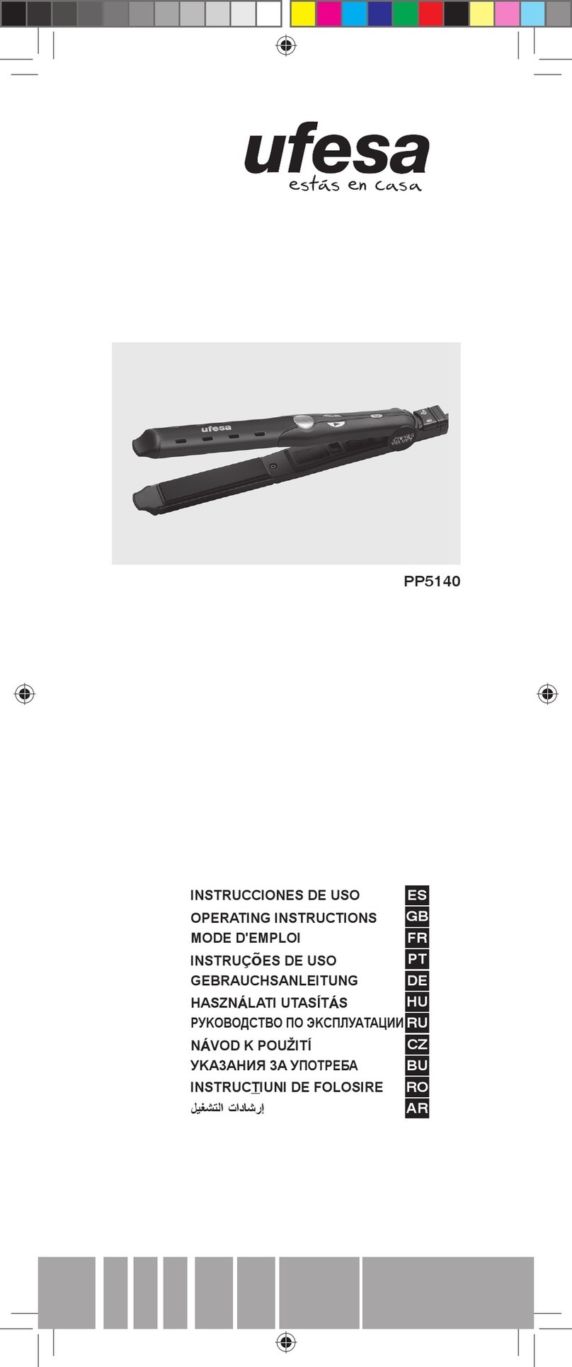 UFESA PP5140 operating instructions