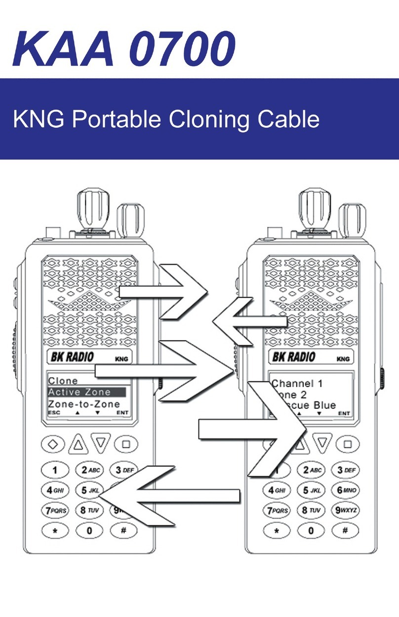 BK Radio KAA 0700 manual
