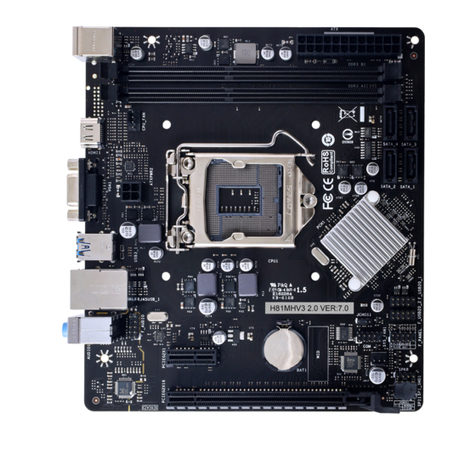 Biostar H81MHV3 2.0 User manual