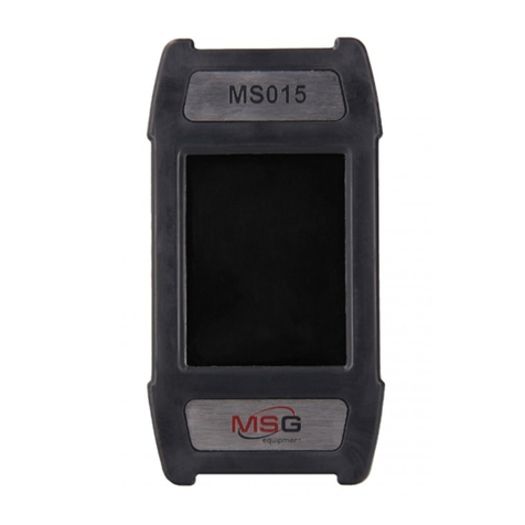 MSG MS015 COM user manual