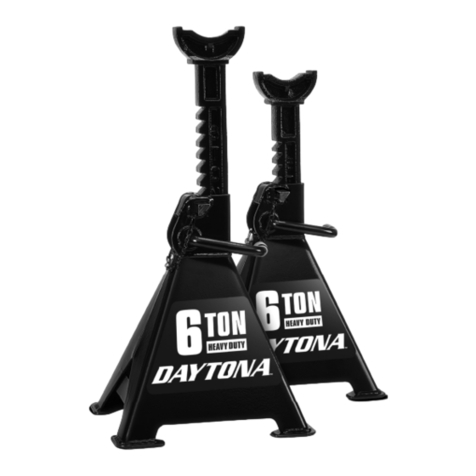 Daytona DJS3TBK Owner's manual & safety instructions