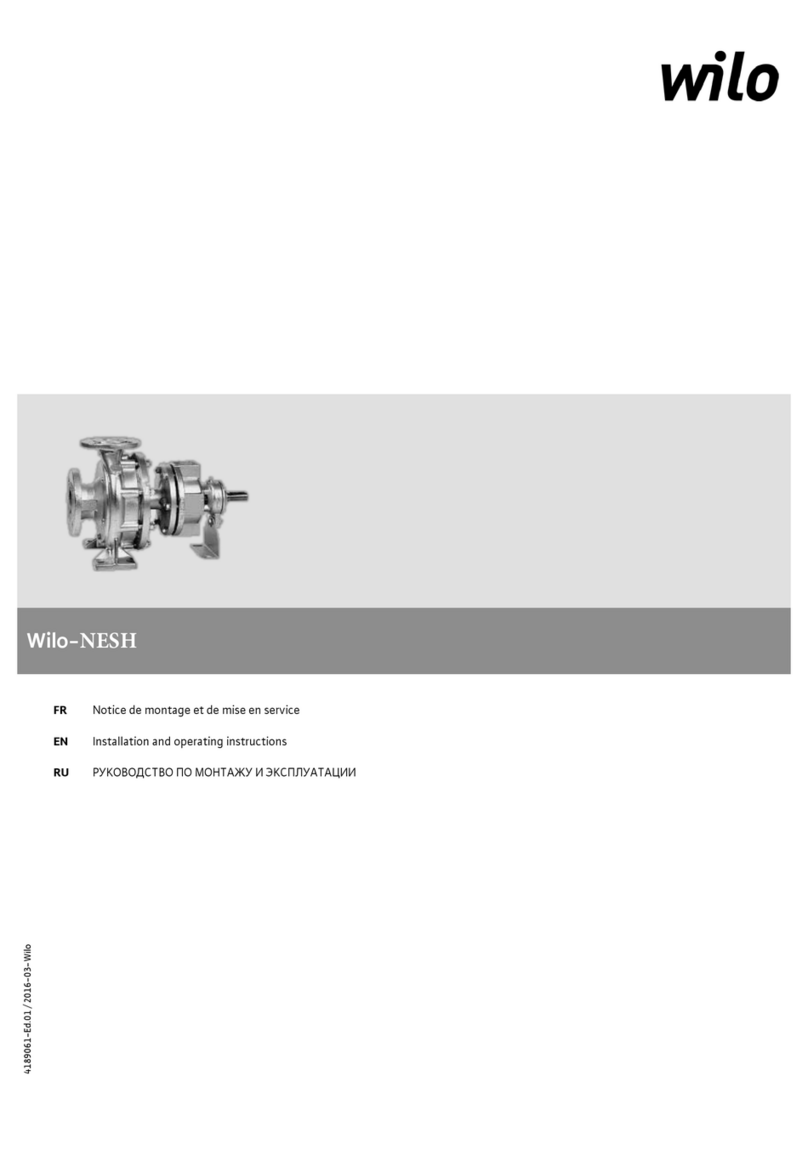 Wilo NESH User manual
