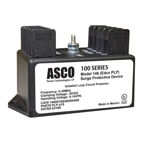 Asco 146 Installation & operation manual