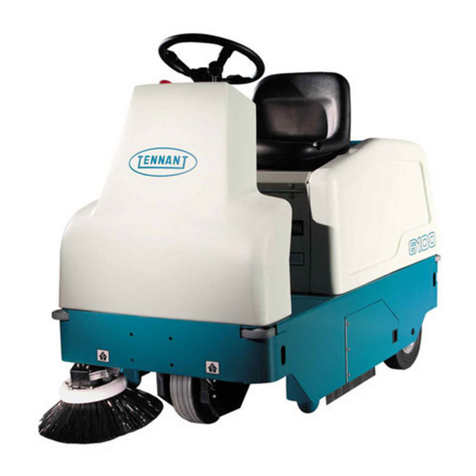 Tennant 6100E Instruction bulletin