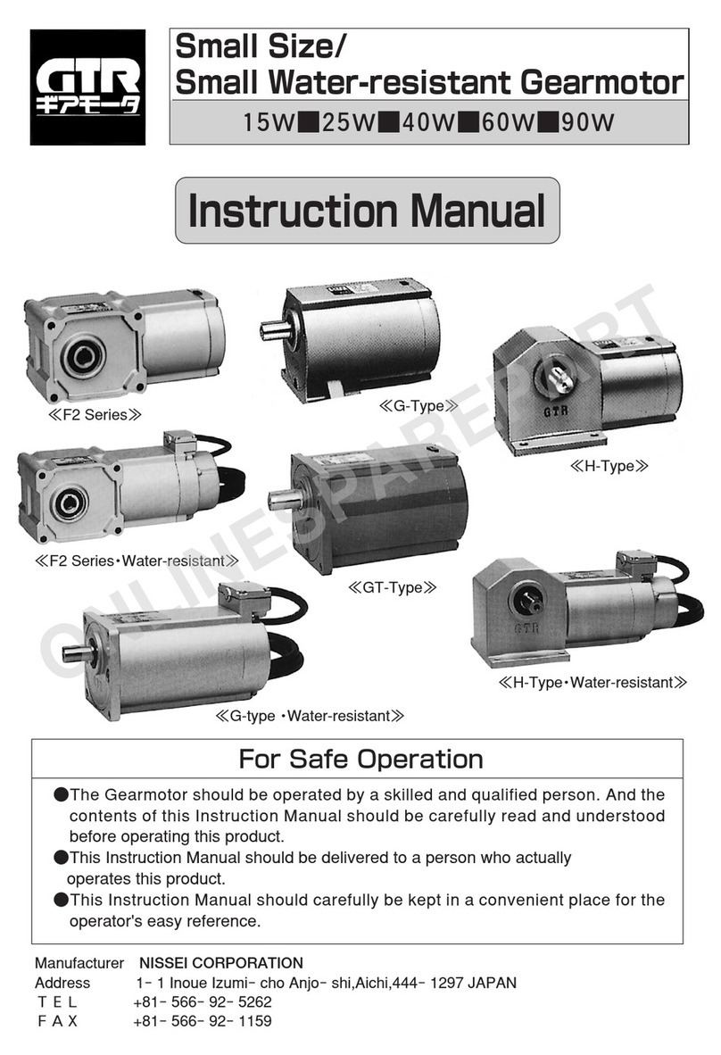 Nissei F2 Series User manual
