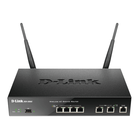 D-Link DSR-500AC User manual D-Link DSR-500AC User manual