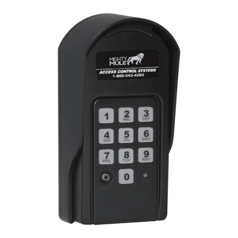 Mighty Mule FM137 User manual