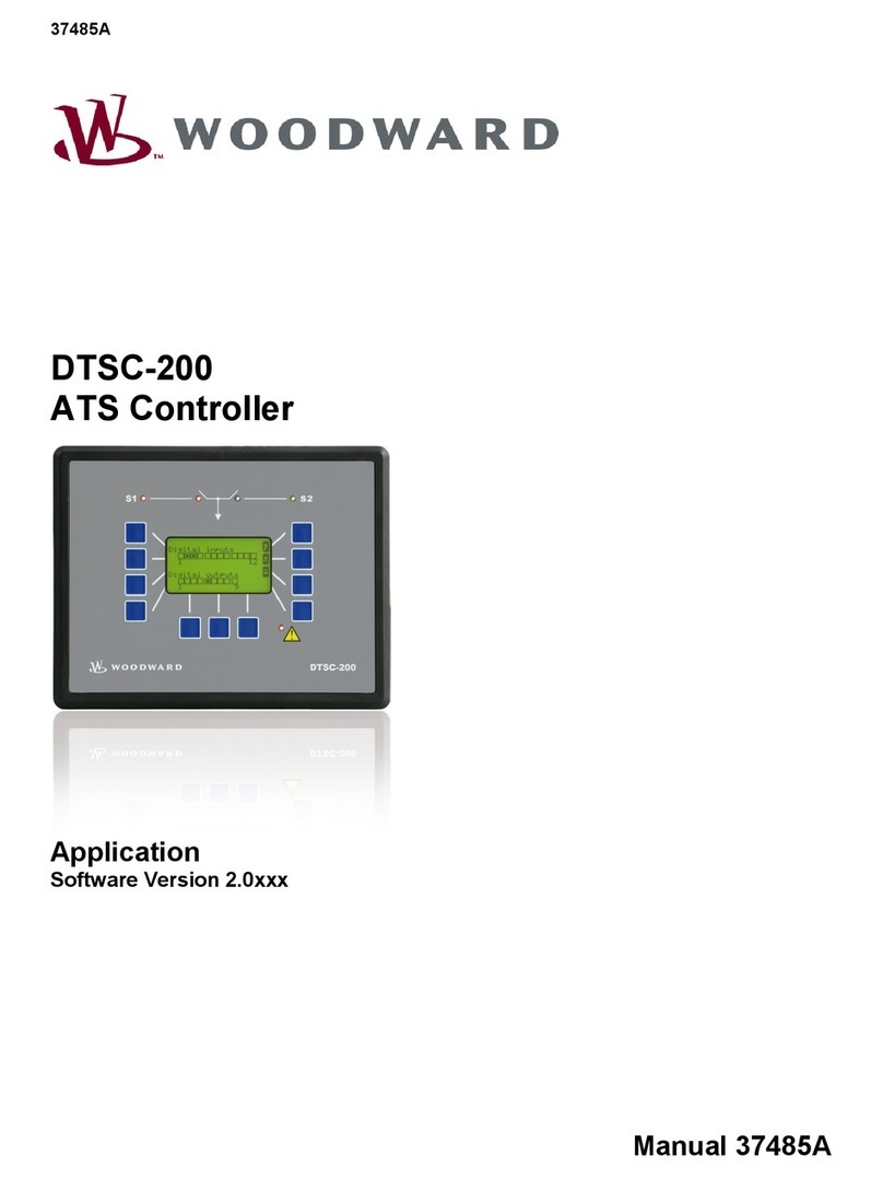 Woodward DTSC-200 User manual
